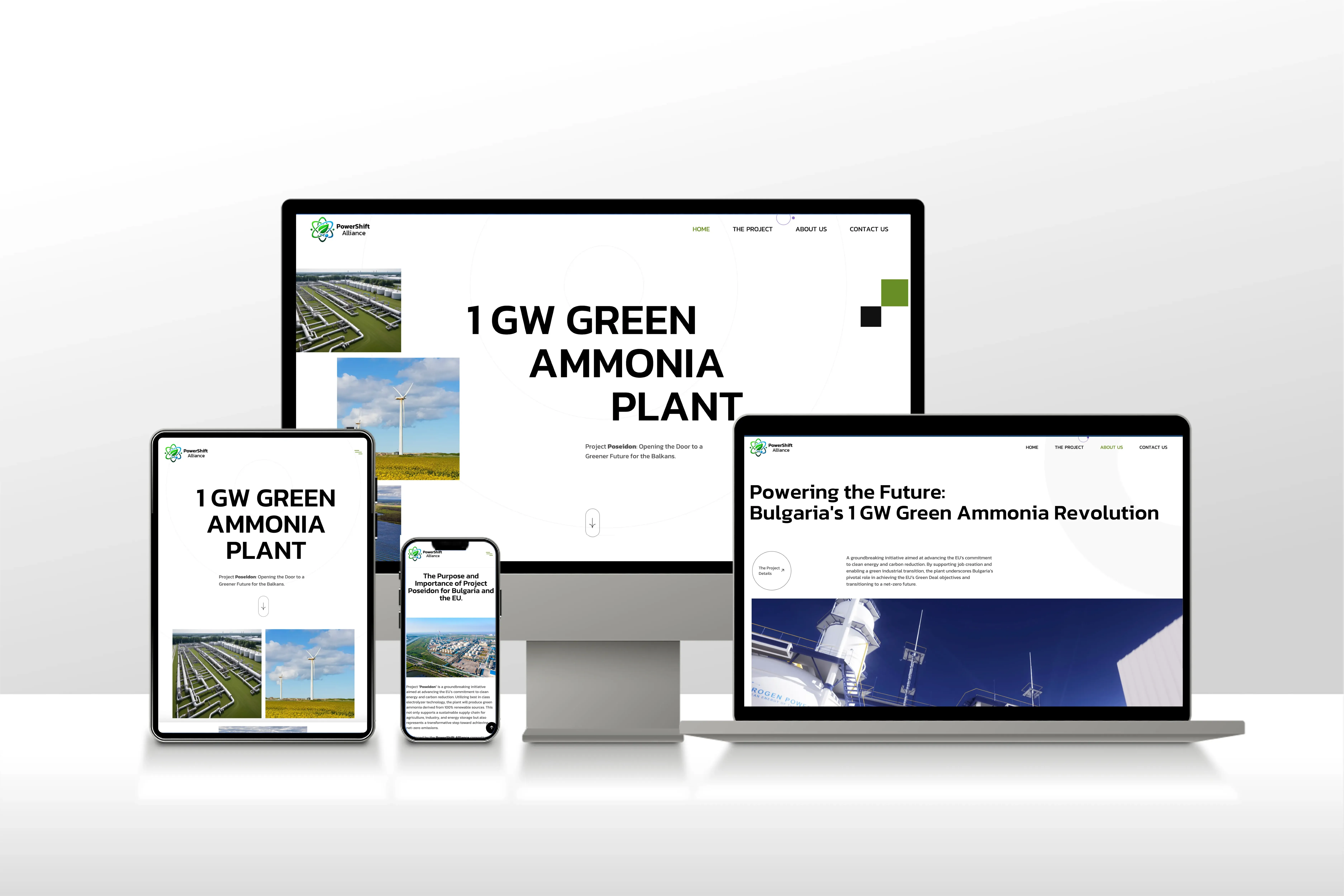 PowerShift Alliance - Responsive View