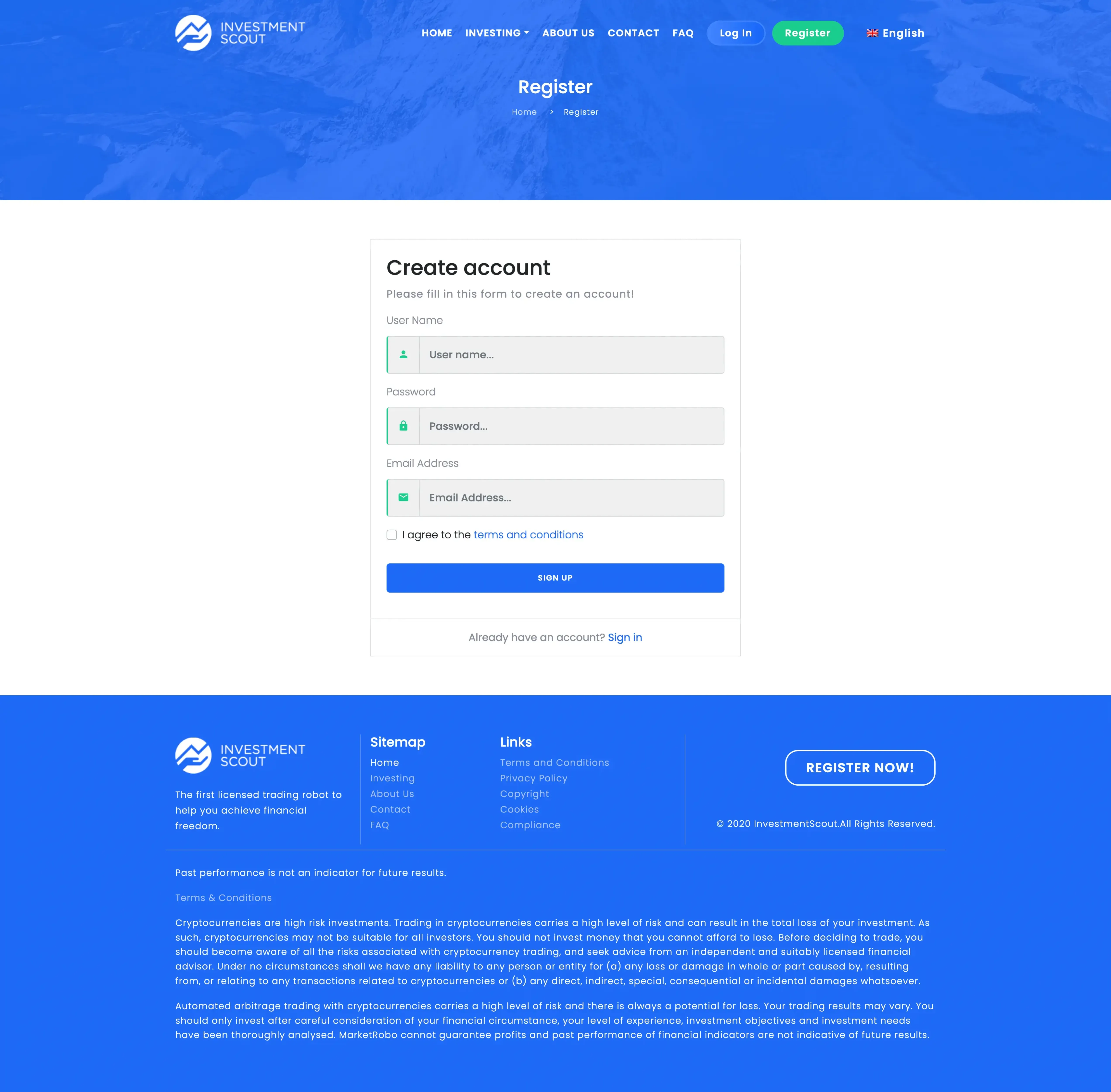 InvestmentScout - Gallery